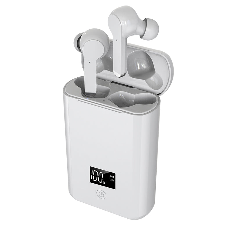 2-in-1 TWS Bluetooth 5.0 Wireless Headset and Dual USB Ports Power Bank 2-in-1 TWS Bluetooth 5.0 Wireless Headset and Dual USB Ports Power Bank